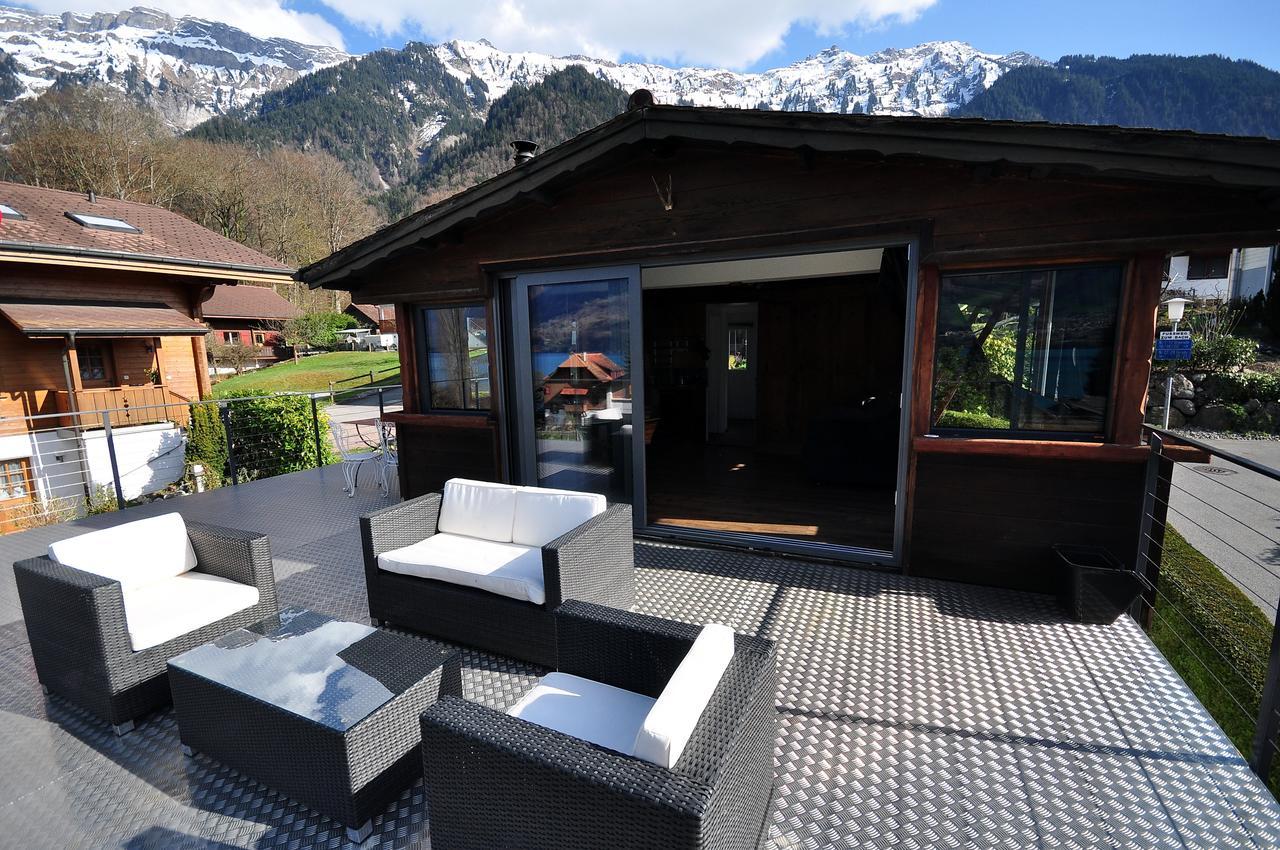 Lake View Chalet Бёнинген Экстерьер фото